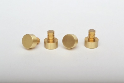 Solid Brass Box Feet